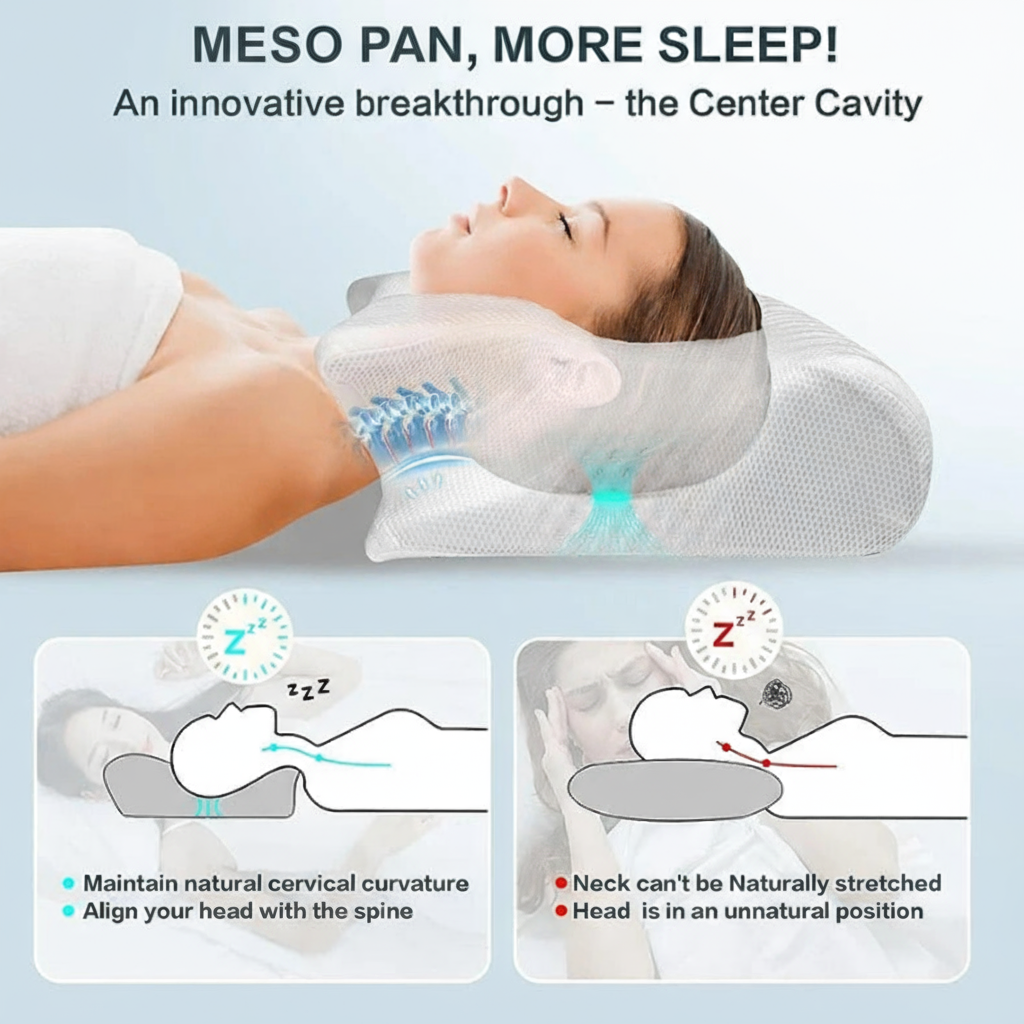 neckura ergonomic orthopedic Pillow